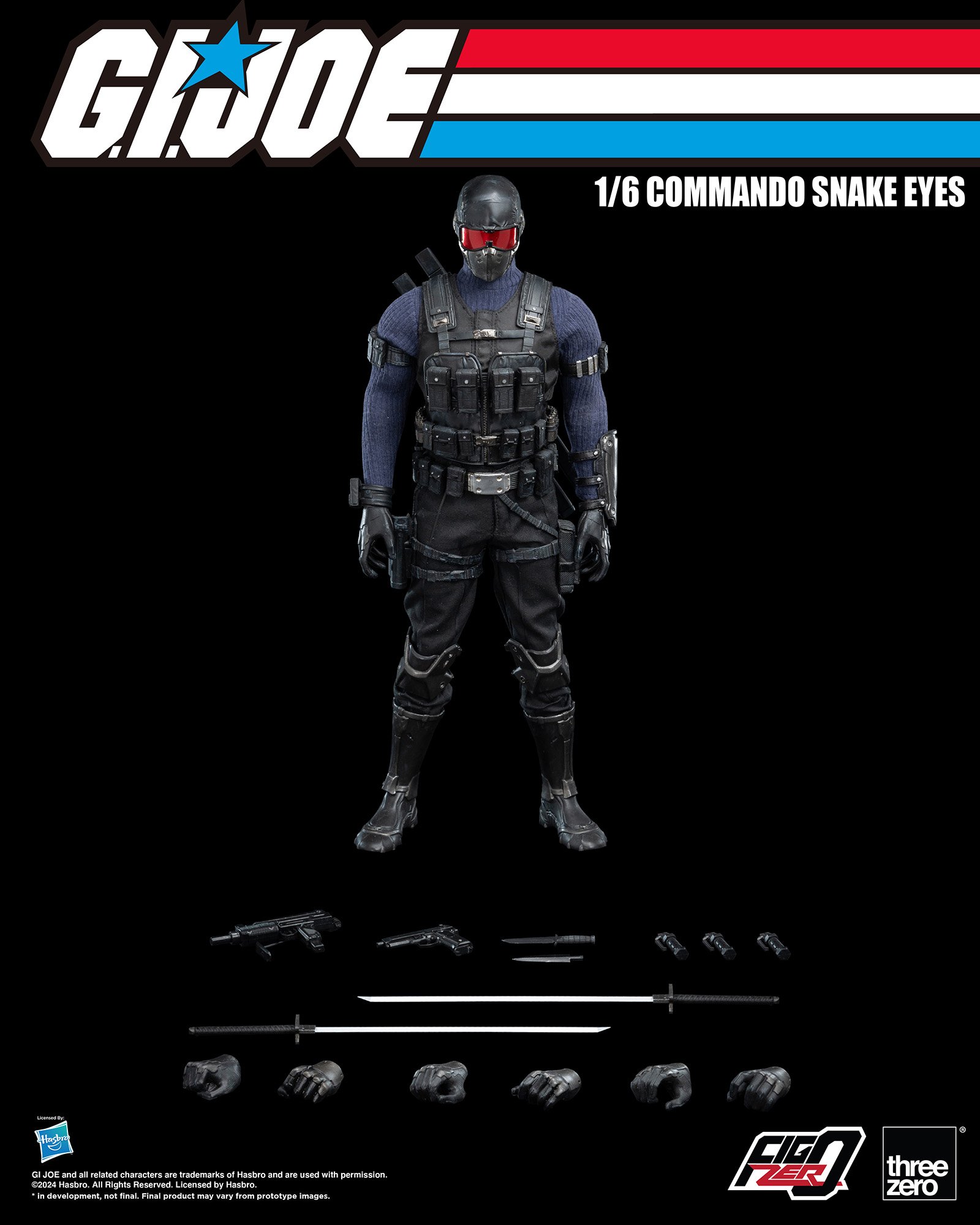 フィグゼロ 1/6 コマンドー・スネークアイズが2/28予約販売開始 フィグゼロ 1/6 コマンドー・スネークアイズが2/28予約販売開始